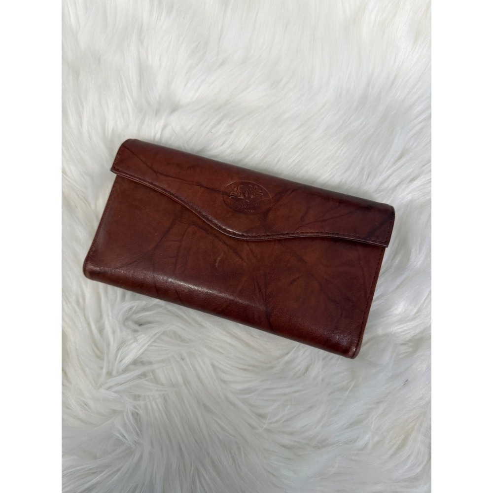 Vintage‎ Buxton - Genuine Leather Bifold Women's Wallet Soft Brown